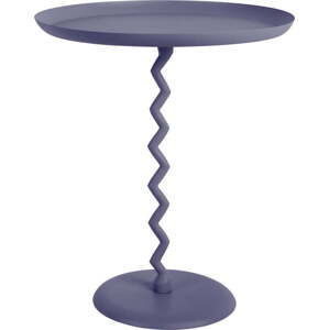 Kovový kulatý odkládací stolek ø 44 cm Zig Zag – Leitmotiv