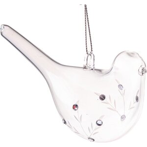 Skleněná vánoční ozdoba 6 cm Bird – Dakls