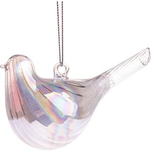 Skleněná vánoční ozdoba 6 cm Bird – Dakls