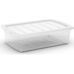 Plastový úložný box s víkem 58,5x39x16 cm Spinning Box M – KIS
