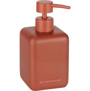 Oranžový dávkovač mýdla z polyresinu 380 ml Tom Tailor T-Rounded – Wenko