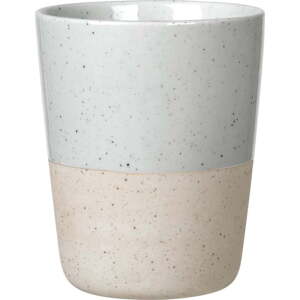 Světle šedý/béžový keramický hrnek 250 ml Sablo – Blomus