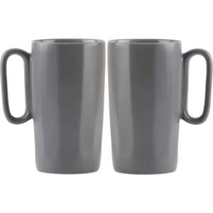Šedé hrnky z kameninyv sadě 2 ks 330 ml Fuori – Vialli Design