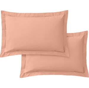 Povlaky na polštáře z bavlněného perkálu v sadě 2 ks 50x75 cm Cotton Percale – Bianca