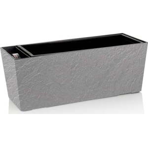 Samozavlažovací truhlík z recyklovaného plastu 49,5 cm Supreme Stone – Flower Lover