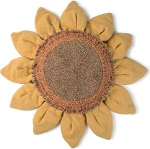 Bavlněný dětský polštářek 90x90 cm Sunflower – Lorena Canals