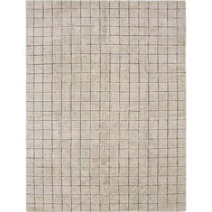 Béžový ručně tkaný vlněný koberec 230x300 cm Mosaic Sandstone – Lorena Canals