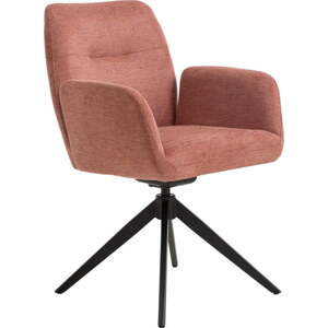 Růžová jídelní židle Roxana – Unique Furniture