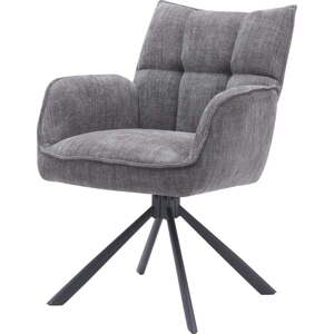 Šedé jídelní židle v sadě 2 ks Marilla – Unique Furniture