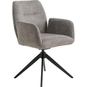 Šedá jídelní židle Roxana – Unique Furniture