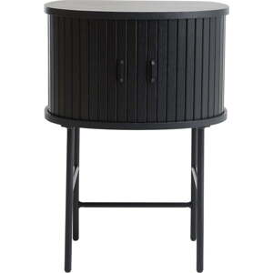 Černý noční stolek Nola – Unique Furniture