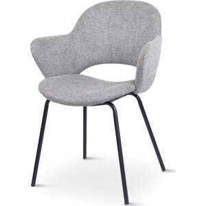 Světle šedé jídelní židle v sadě 2 ks Rowley – Unique Furniture