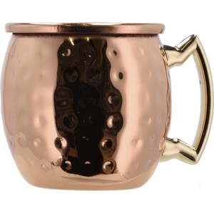 Ocelové hrnky v sadě 4 ks v měděné barvě 80 ml Moscow Mule – Lyngby Glas
