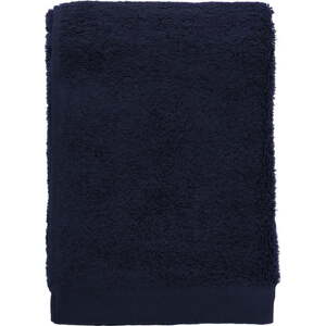 Tmavě modrý froté bavlněný ručník 50x100 cm Comfort – Södahl