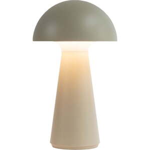 Šedá LED stolní lampa na dálkové ovládání (výška 28 cm) Sam – Sirius