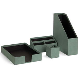 Kartonové organizéry v sadě 4 ks Hugo Canvas Paper Laminate – Bigso