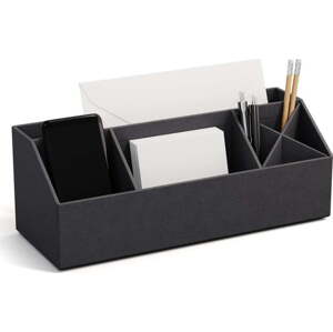Kartonový organizér na psací potřeby Elisa Canvas Paper Laminate – Bigso