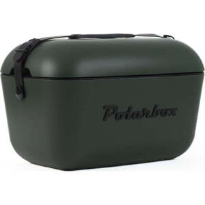 Tmavě zelený chladicí box 20 l Classic Black – Polarbox