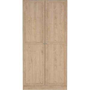 Šatní skříň v dekoru dubu v přírodní barvě 99x200x62 cm Billund – Tvilum
