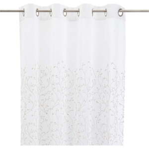 Bílo-béžová záclona 140x260 cm Grow – Casa Selección