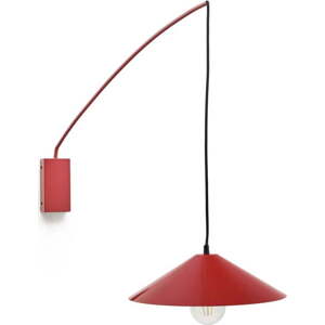 Červené nástěnné svítidlo ø 35 cm Kally – Kave Home