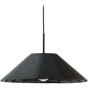 Černé stínidlo ø 50 cm Saranella – Kave Home