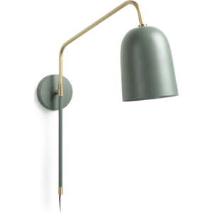 Zelené nástěnné svítidlo ø 15 cm Audrie – Kave Home
