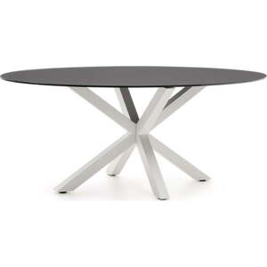 Jídelní stůl se skleněnou deskou 100x200 cm Argo – Kave Home