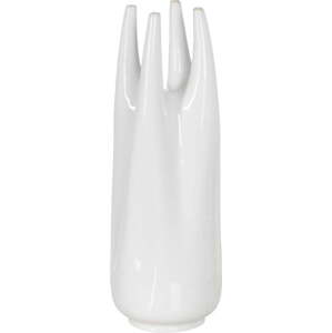 Bílá keramická vysoká váza (výška 56 cm) Blanca – Ixia