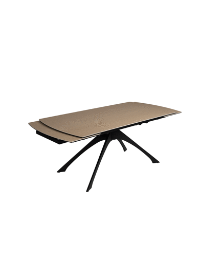 Rozkládací jídelní stůl s přídavnou deskou 90x180 cm Rocía – Ixia