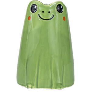 Zelená keramická váza (výška 10 cm) Frog Mini – Sass & Belle