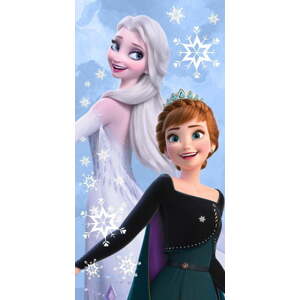 Bavlněná dětská osuška 70x140 cm Frozen "Sisters" – Jerry Fabrics