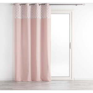 Světle růžový bavlněný závěs 140x240 cm Artchic – douceur d'intérieur