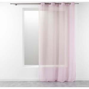 Růžová záclona 140x280 cm Telma – douceur d'intérieur