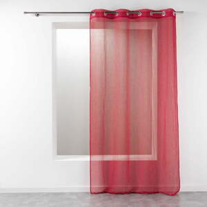 Červená záclona 140x280 cm Telma – douceur d'intérieur