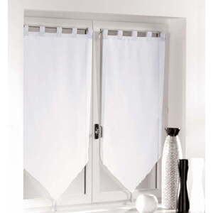Bílé voálové záclony v sadě 2 ks 60x160 cm Voiline – douceur d'intérieur