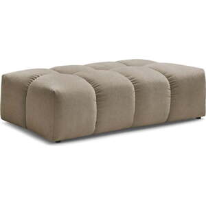 Taupe podnožka z textilie bouclé Everest – Bobochic Paris