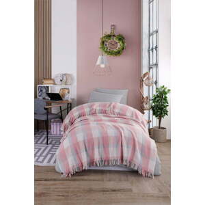 Růžový přehoz 150x200 cm Warm Soft – Mijolnir