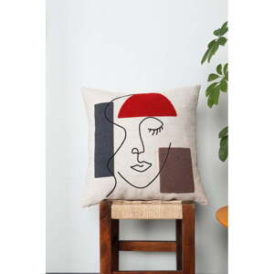 Lněný povlak na polštář 43x43 cm Sanat – Mioli Decor