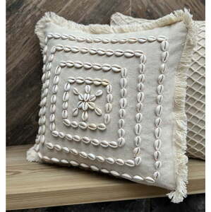 Bavlněný povlak na polštář 43x43 cm Seashells – Mioli Decor