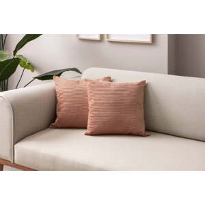 Manšestrové povlaky na polštáře v sadě 2 ks 43x43 cm – Mioli Decor