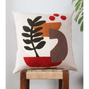 Lněný povlak na polštář 43x43 cm Begonya – Mioli Decor