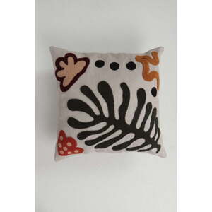 Lněný dekorační polštář 43x43 cm Kardelen – Mioli Decor