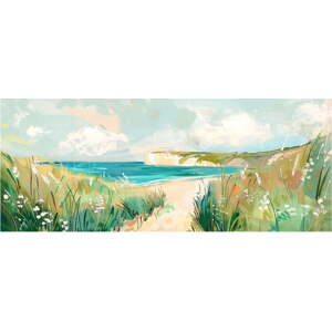 Obraz 60x150 cm Gouache Sea – Styler