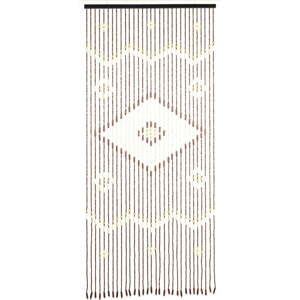 Bambusový závěs do dveří v přírodní barvě 90x200 cm Rhombus – Maximex