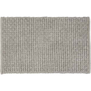 Šedá textilní koupelnová předložka 50x80 cm Ecoli – Wenko