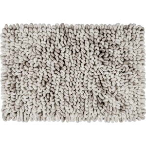 Šedobéžová textilní koupelnová předložka 60x90 cm Lerici – Wenko