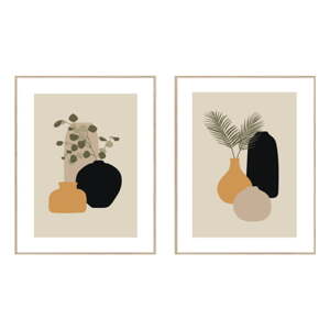 Obrazy v sadě 2 ks 30x40 cm Plants Graphic – knor