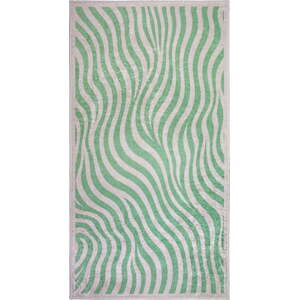 Zelený pratelný koberec 60x100 cm Green Zebra – Vitaus