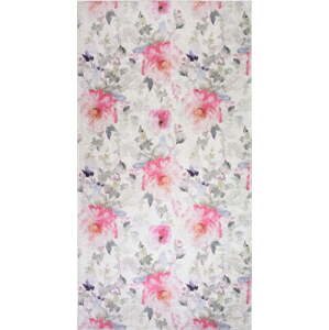 Růžový/slonovinový pratelný koberec 60x100 cm Pink Garden – Vitaus